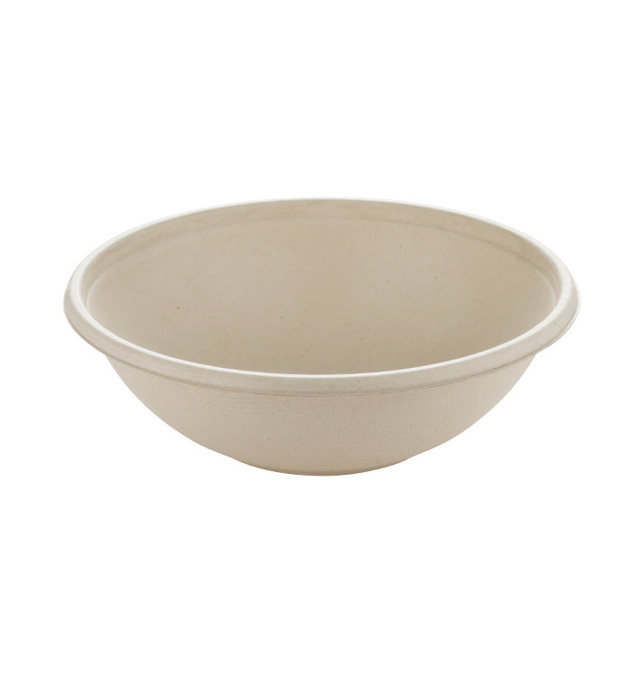 Sugarcane Bowl "Buddha" 600ml Ø17x6cm (300 Units) Sugarcane Bowl "Buddha" 600ml Ø17x6cm (300 Units)