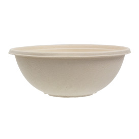 Sugarcane Bowl "Buddha" 750ml Ø17x6cm (300 Units) 