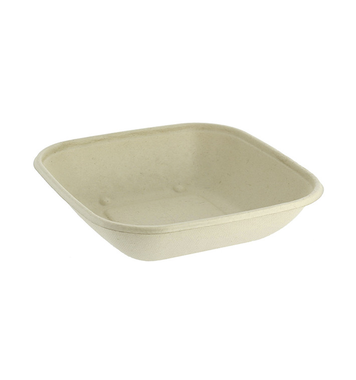 Sugarcane Bowl 500ml 17x17x3cm (50 Units) Sugarcane Bowl 500ml 17x17x3cm (50 Units)