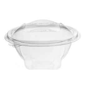 Plastic Salad Bowl APET Round shape Transparente 250ml Ø12cm (360 Units)