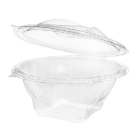 Plastic Salad Bowl APET Round shape Transparente 750ml Ø17,2cm (200 Units)