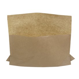 Paper Food Envelope Grease-Proof Kraft 21x17/11x3cm (100 Units)