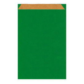 Paper Envelope Kraft Green 26+9x38cm 