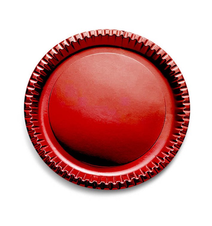 Paper Plate Round Shape "Party" Red 29cm (60 Units) Paper Plate Round Shape "Party" Red 29cm (60 Units)