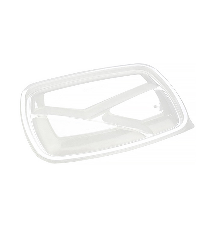 Plastic Lid for Deli Container PP Rectangular shape 3C Black 23x17cm (300 Units) Plastic Lid for Deli Container PP Rectangular shape 3C Black 23x17cm (300 Units)
