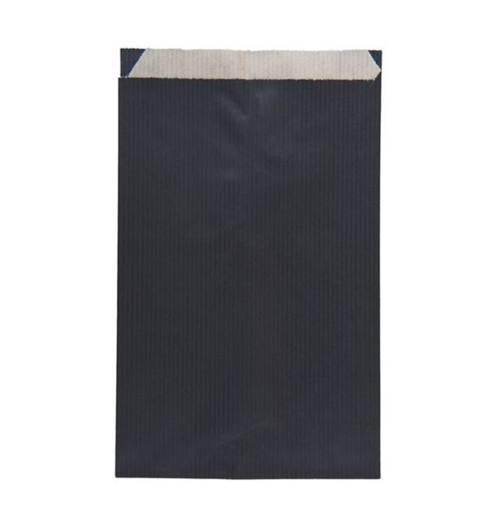 Paper Envelope Kraft Black 12+5x18cm Paper Envelope Kraft Black 12+5x18cm
