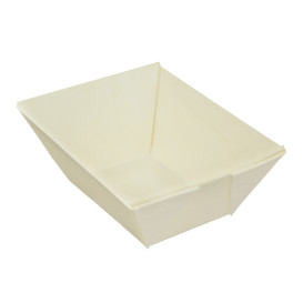 Woolen Food Boat Tray 90ml 8,7x6,3cm (24 Units)