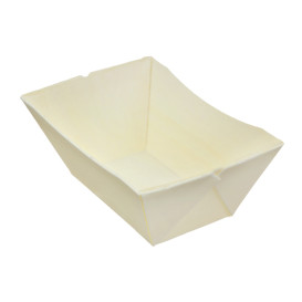 Woolen Food Boat Tray 140ml 10,7x6,7cm (432 Units)