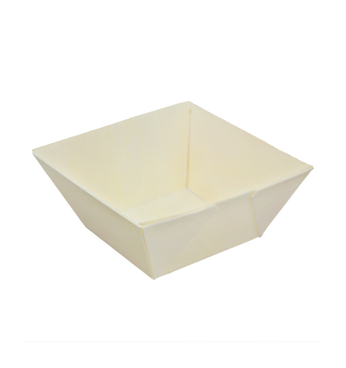 Wooden Tasting Square Cup 290ml (24 Units) Wooden Tasting Square Cup 290ml (24 Units)