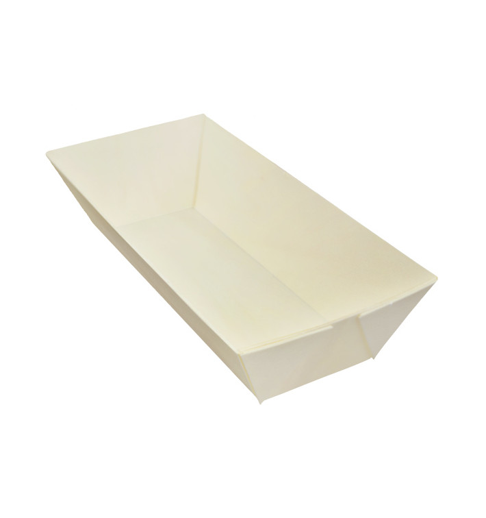 Woolen Food Boat Tray 410ml 19,5x7,7cm (12 Units)