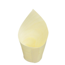 Wooden Tasting Cone 8cm (1.000 Units)