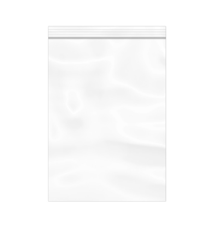 Plastic Zip Bag Autoseal 23x32cm G-160 (100 Units) Plastic Zip Bag Autoseal 23x32cm G-160 (100 Units)