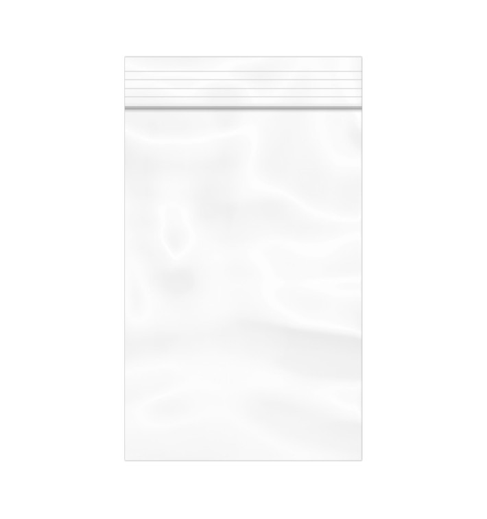 Plastic Zip Bag Seal top 8x12cm G-200 (100 Units) Plastic Zip Bag Seal top 8x12cm G-200 (100 Units)