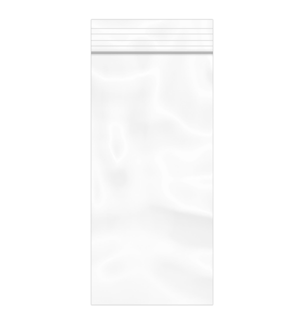 Plastic Zip Bag Seal top 8,5x18cm G-200 (1000 Units)