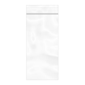 Plastic Zip Bag Seal top 8,5x18cm G-200 (100 Units)