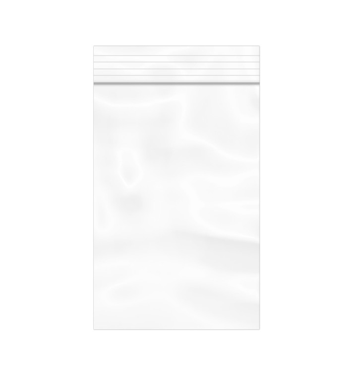 Plastic Zip Bag Seal top 10x15cm G-200 (100 Units) Plastic Zip Bag Seal top 10x15cm G-200 (100 Units)