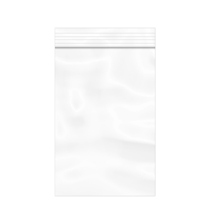 Plastic Zip Bag Seal top 12x18cm G-200 (1000 Units) Plastic Zip Bag Seal top 12x18cm G-200 (1000 Units)
