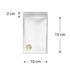 Plastic Zip Bag Autoseal 10x15cm G-160 (1000 Units)