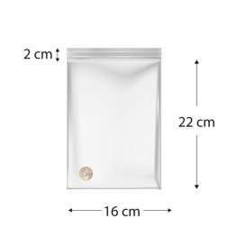 Plastic Zip Bag Autoseal 16x22cm G-160 (100 Units)  