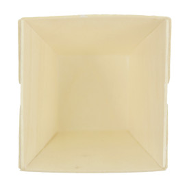 Wooden Tasting Square Cup 50ml (432 Units)