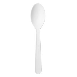 Reusable Spoon CPLA White 10cm (50 Units) 
