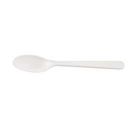 Reusable Spoon CPLA White 10cm (50 Units) 