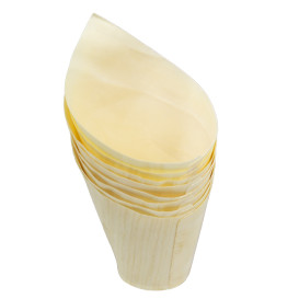 Wooden Tasting Cone 14cm (1.000 Units)