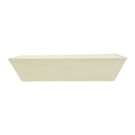 Woolen Food Boat Tray 410ml 19,5x8,5cm (12 Units)