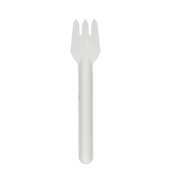 Sugarcane Fork White 16cm (50 Units) Sugarcane Fork White 16cm (50 Units)