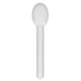 Sugarcane Spoon White 16cm (1.000 Units)