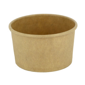 Kraft Cardboard Sauce Cup 50ml Ø6,3cm (50 Units)