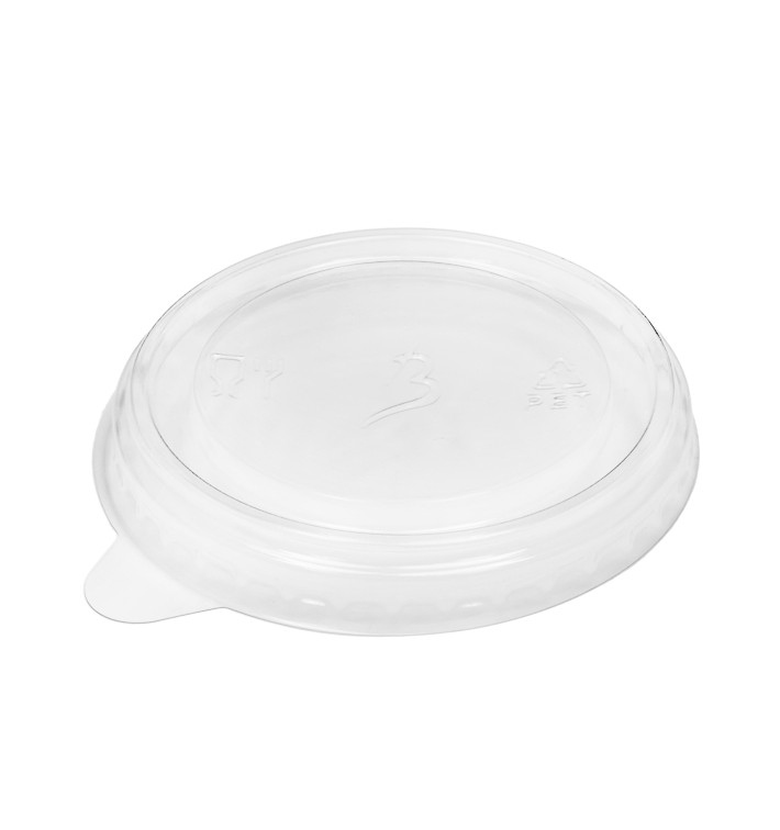 Transparent PET Lid for Sauce Cup 75 and 100ml Ø7,3cm (50 Units) Transparent PET Lid for Sauce Cup 75 and 100ml Ø7,3cm (50 Units)