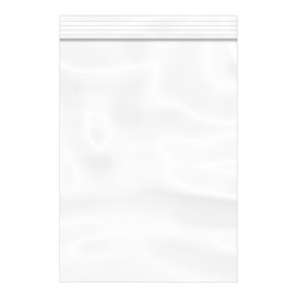 Plastic Zip Bag Seal top 16x22cm G-200 (100 Units) 