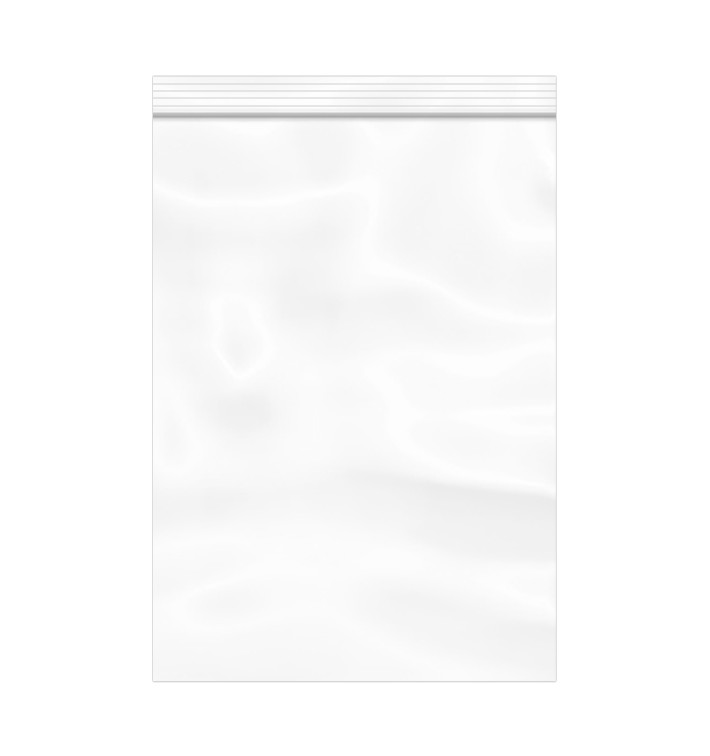 Plastic Zip Bag Seal top 25x35cm G-200 (100 Units) Plastic Zip Bag Seal top 25x35cm G-200 (100 Units)