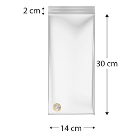 Plastic Zip Bag Seal top 14x30cm G-300 (1000 Units)