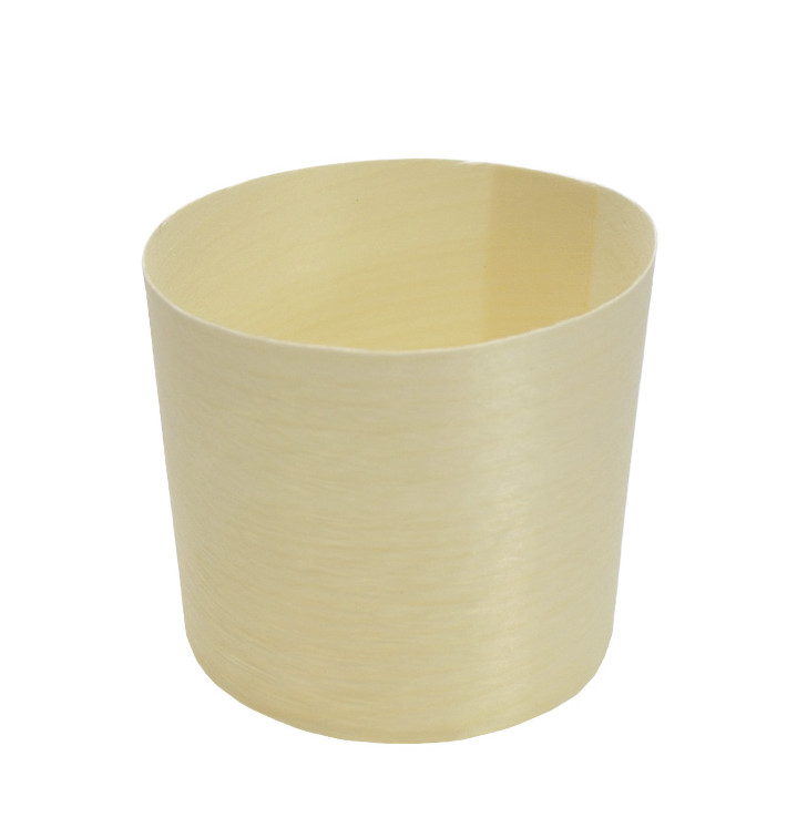 Wooden Tasting Cup 0,5 Oz/14ml 4,4x4,5cm (100 Units)  Wooden Tasting Cup 0,5 Oz/14ml 4,4x4,5cm (100 Units)