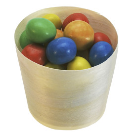 Wooden Tasting Cup 0,5 Oz/14ml 4,4x4,5cm (100 Units)  Wooden Tasting Cup 0,5 Oz/14ml 4,4x4,5cm (100 Units)