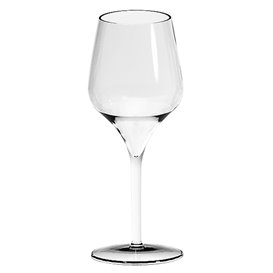 Reusable Plastic Glass Tritan “Sense” Wine 350ml (6 Units)