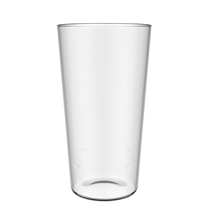 Plastic Beer Glass PP Reusable 600ml (5 Units) 