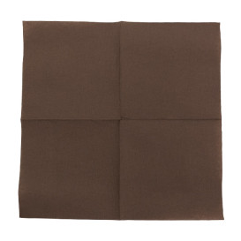 Paper Napkin Double Point Brown 2C 33x33cm (50 Units)