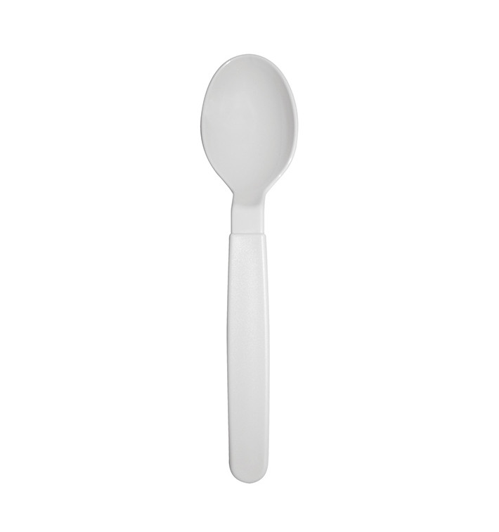Durable Reusable Spoon PP White 18,5cm (6 Units) Durable Reusable Spoon PP White 18,5cm (6 Units)