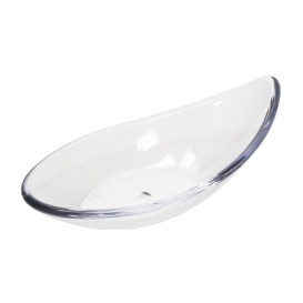 Tasting Plastic Bowl Durable SAN "Drop" Clear 18ml (6 Units) 