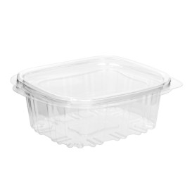 Plastic Hinged Deli Container OPS 250ml (700 Units)