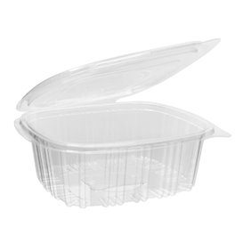 Plastic Hinged Deli Container OPS 750 ml (500 Units)