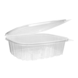 Plastic Hinged Lid OPS 1.500ml (200 Units)