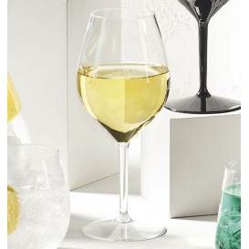 Reusable Plastic Glass Wine "Tritan" Clear 510ml (6 Units)