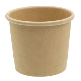 Kraft Cardboard Sauce Cup 30ml Ø4,4cm (50 Units)