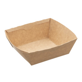 Rectangle Kraft Salad Bowl 375ml 15x12x5cm (400 Units)