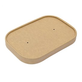 Paper Napkin Edging Terracotta 30x30cm (100 Units)  