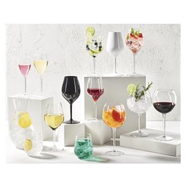 Reusable Plastic Glass Wine Tritan Clear 240ml (1 Unit) 